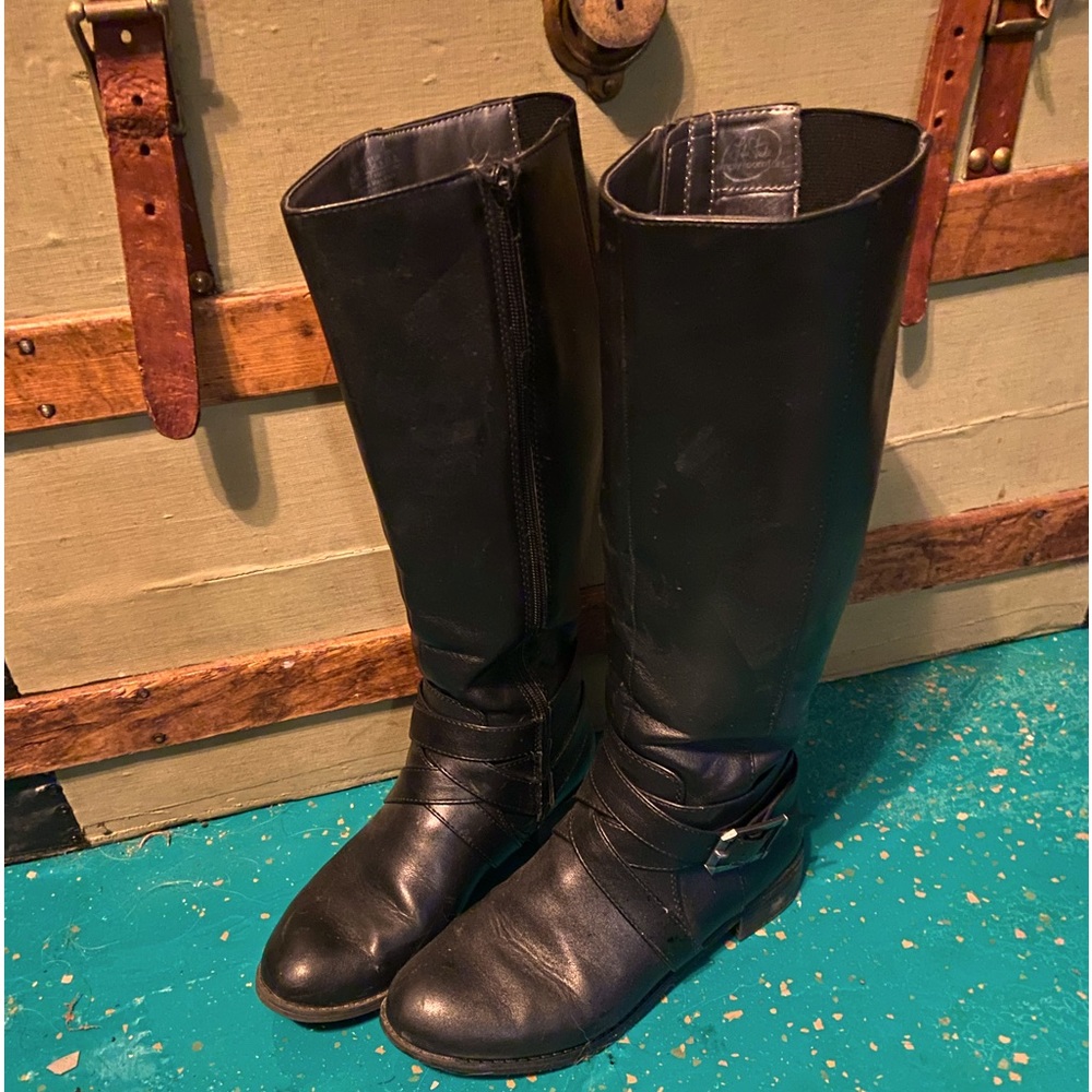 Knee high boots